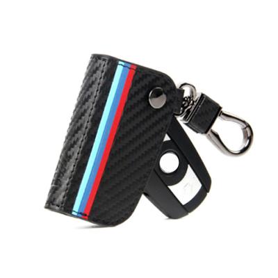 China Other Hot Sale Carbon Leather Fiber Key Case Remote Control Key Case For BMW F20 F30 F10 F18 F07 F12 F25 New X3 X5 X6 for sale