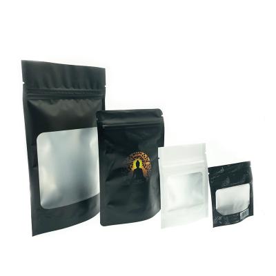 China Safety Custom Printed Heat Seal Edible Mylar Packaging Pouch Back Up Smell Proof Kid Resistant Mylar Ziplock Bag for sale