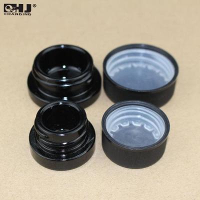 China 5ml 9ml Glass Jar Eco-friendly Round Concentrate Concentrate Concentrate Storage Tank Glass Sealed Jar Packaging for sale