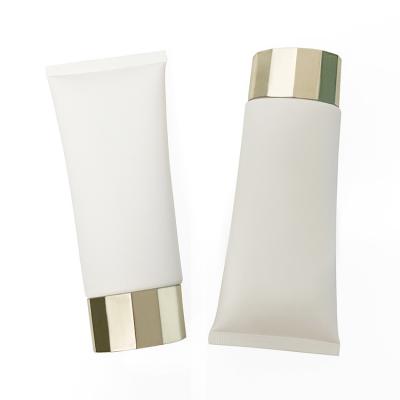 China Recyclable 100 Biodegradable Soft Squeeze Tube For Hand Lotion Cosmetic Plastic Soft Tube for sale