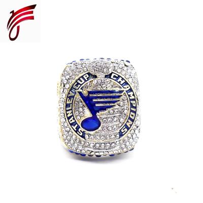 China TRENDY 2019 NHL Tournament St. Louis Blues Champion Ring Manufacturer for sale