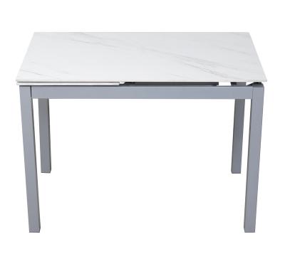 China Staining Resistant Ceramic Extension Table 1400mm Length With Iron Leg for sale