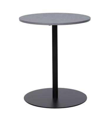 China Highly Versatile Iron Frame Black Ceramic Side Table Easy To Assemble for sale