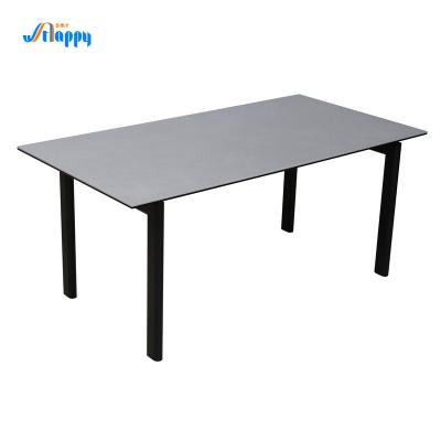 China 1650*850mm Modern cut to size Ceramic top Dining Table, K/D, fixed type for sale