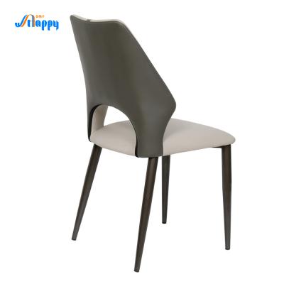 China Heat Resistant Leather Dining Room Chairs Easy Maintain For Home DC-7526 for sale