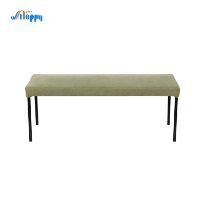 China Iron Base Fashionable Living Room Bench Dc-7551 Comfortable with Upholstery for sale