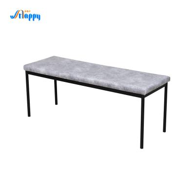 China Contemporary Customized Leather Living Room Bench Makkelijk te onderhouden Voor slaapkamer DC-7518 Te koop