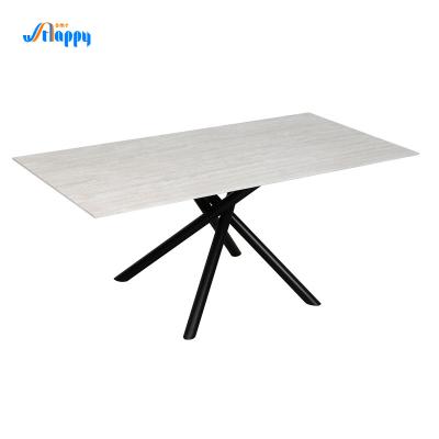 China 1800*900mm Contemporary Cut to Size Ceramic Kitchen Tables, K/D, Fixed Type DT-1030 for sale