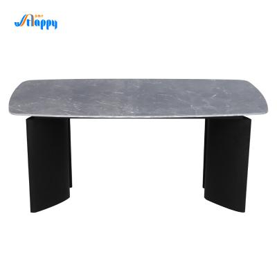 China DT-1008 Non Porous Rectangle Dining Room Table 1750mm Length And Easy Cleaning for sale