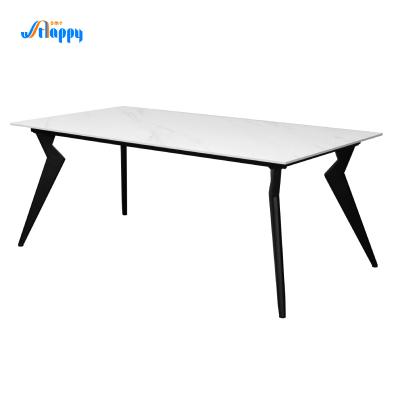 China 900mm Fashionable Ceramic Dining Room Table Easy Installation DT-1007 for sale