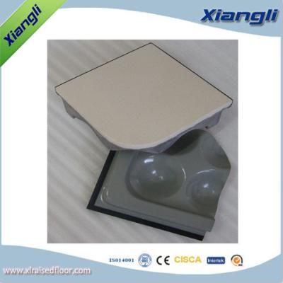 China FS440 ceramische eindigt de cement infill staal opgeheven vloer, 600*600*35mm Te koop