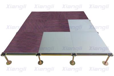 China Encapsulated Raised Floor Material / Galvanized Steel Office Raised Floor System for sale