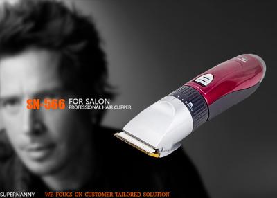 China Titanium Blade Pro Hair Clippers Trimmer For Salon / Barber shop Hair Cut for sale