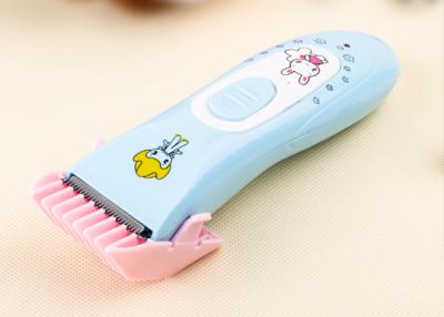 China Stainless Steel Blade Baby Hair Clipper Trimmer With Low Noise And Light Weight for sale