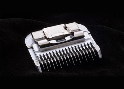 China Washable Chrome Coated Hair Trimmer Blades For Pet Clipper , 24 Teeth for sale