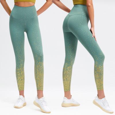 China Fashionable Yoga Leggings Women Yoga Leggings Waist Fitness And Workout Whole Sports Breathable High Top for sale