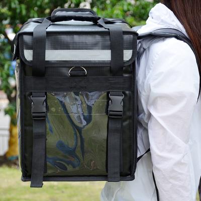 China Extra Large Cooler Baged Winter Waterproof Food Insulated Delivery Bag Cooler Backpack for sale