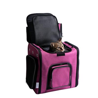 China Breathable Waterproof Pet Carrier Safety Car Seat Carriers For Travel for sale