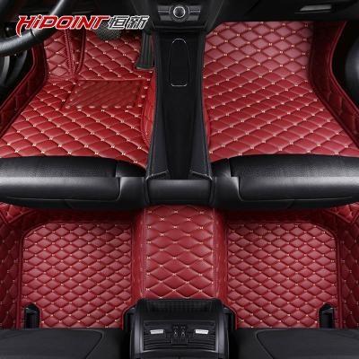 China Chinese Wholesale Vehicle Car Sublimation Factory Easy Cleaned 5D Interior Accessories Carpets Leather Car Floor Mat for sale