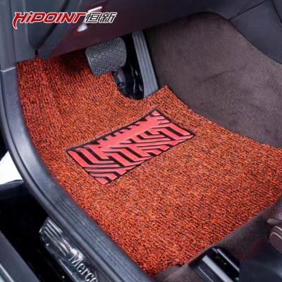 China Durable Car Mat Roll Multiple Color PVC Easy Cleaned Waterproof Coil Car Mat In Roll With Anti-Slip Back for sale