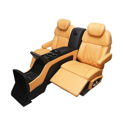 China For Land Cruiser VIP suv electric adjustable leather luxury car seats with console armrest touch screen smart system for sale