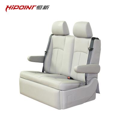 China For Vito Luxury Car Rear Leather Seat With Backrest Round In Flat for sale