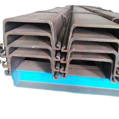 China Building construction good quality low price durable vinyl steel sheet pile bulkhead/hot rolled steel sheet piles for sale