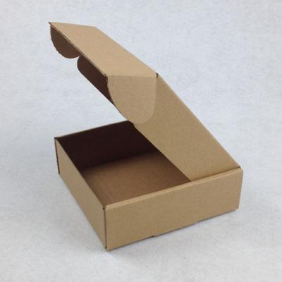 China 2019 E Recycled Materials Flute Corrugated Kraft Paper Box With Lid Paper Box Custom Lid for sale