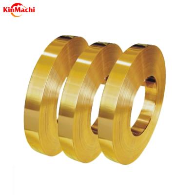 China Electronic Thin Brass Strip Reel Roll C26800 Tinned Brass Price Per Kg for sale