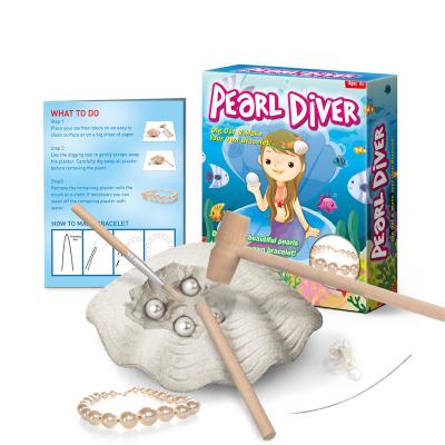 China Dig Out Your Pearls Toys Dig Kit National Geographic Diy Stem Educational Kits 37*38*25.5cm for sale