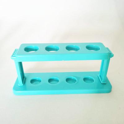 China ABS Plastic Small Test Tube Rack Assemble Rack for sale