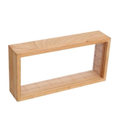 China Wholesale New Classic/Postmodern Wooden Craft Picture Box Frame Wall Shadow Specimen Box Photo Frame 3d for sale