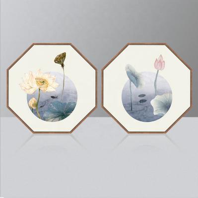 China Home decorations. Home Modern Simple Geometric Wall Decoration Octagonal PS Photo Frame for sale