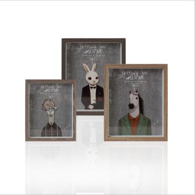 China Wholesale Elegant High Quality Home Table Decoration Photo Picture Picture Frame Wood Picture Frame for sale