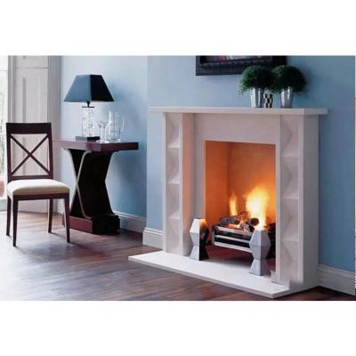 China New Designs Marble Frame Remote Control Fireplace Chinese Without Marble Fireplaces for sale