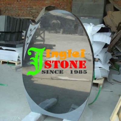 China Cheap Modern Black Granite Headstone European Granite Headstones Headstones for sale