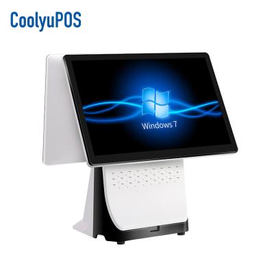 China ABS plastic touch screen all in one pos system / cash register machine cashier pos machine for sale