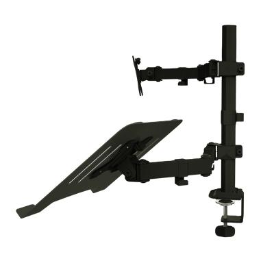 China High Quality Steel+Plastic AUKI Laptop Desk VESA Mount Fits 13-32