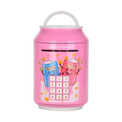 China Wholesale Plastic Custom ATM Machine Auto-Scroll Kids Piggy Bank For Children Electronic Money Saving Boxes Safe With Password for sale