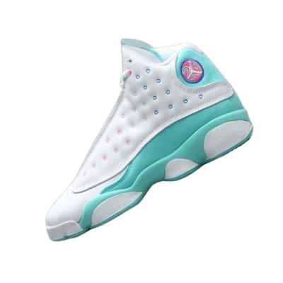 China Damping the original Jordan13 distressed shopping female sneakers brands French basketball shoes for sale