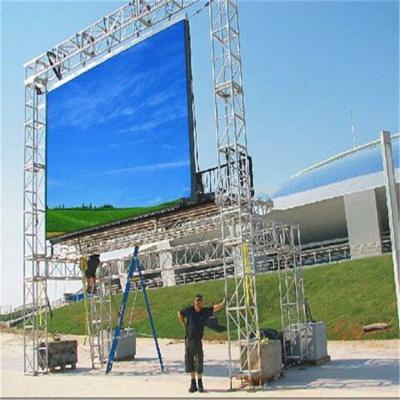 China Aluminum Outdoor Led Video Rental Outdoor Led Screen 960x960mm Cabinet 10mm Panel Wall P10 Die Casting Outdoor for sale