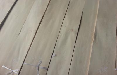 China White Natural Birch Wood Veneer For Door With Sliced Cut Technics for sale