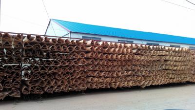 China Eucalyptus Veneer 2mm For Making Plywood , Red hardwood Veneer for sale