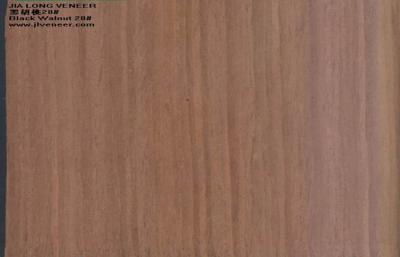 China Brown Walnut Reconstituted Wood Veneer Sliced Cut With Basswood Material for sale