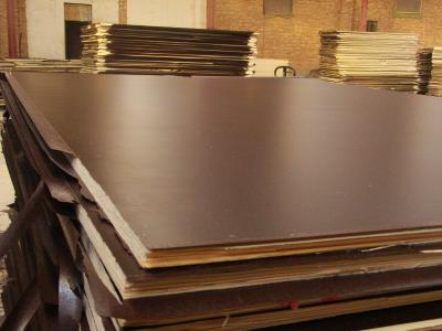 China Marine Brown Film Faced Plywood / Ply Sheet with Stain Resistant and UV Protection for sale