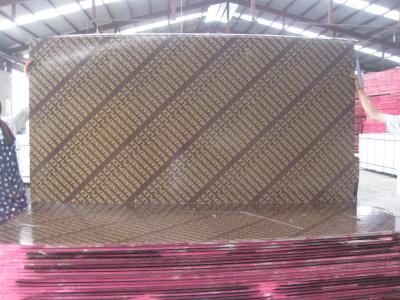 China 12mm - 21mm Brown Film Faced Plywood finger-jointed with WBP glue for sale