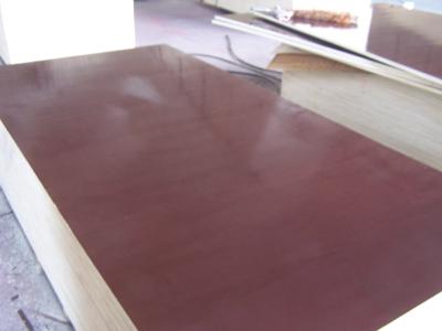 China Construction Plywood Film Faced Shuttering Plywood / Melamine Glue Two Hot-Press for sale