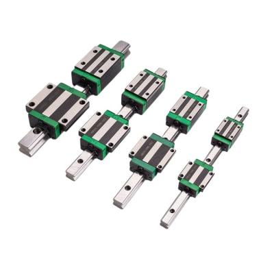 China Home Use Hgw Bearing Steel Cylindrical High Shaft Cnc Linear Guide Assembly Clamp Type Slide for sale