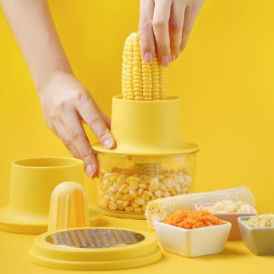 China Stored Corn Stripper Peeler Household Stainless Steel Corn Stripping Tool For Removing Kernels for sale