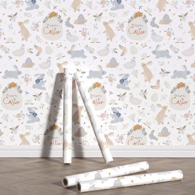 China Modern Easter Themed Peeling Wallpaper Can Be Used For Renovation Of Roof Cabinet Decoration for sale